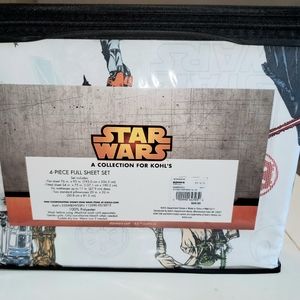 Kohl's Other - Star wars sheets full new Kohl's Other - Star wars sheets full new